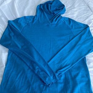 Lululemon blue training license long sleeve hoodie XL men’s